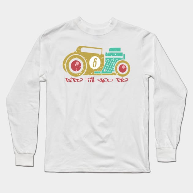 HOTROD Long Sleeve T-Shirt by bayooart